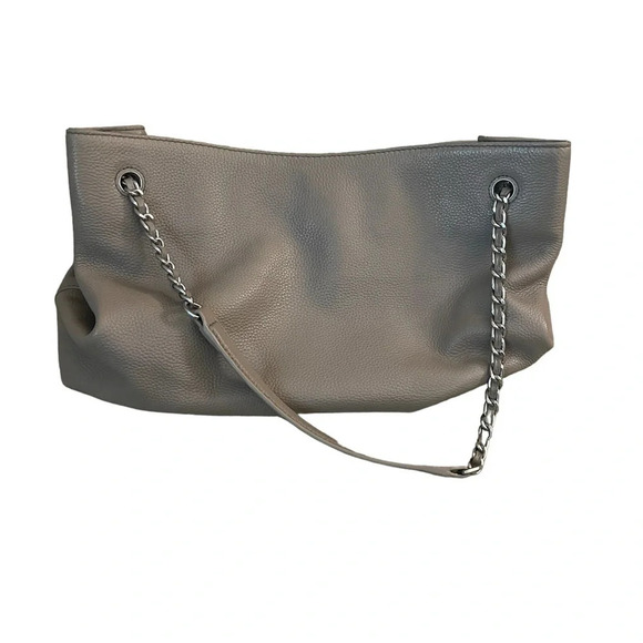 Tory Burch Britten Triple Compartment Tote in French Gray - Picture 5 of 14